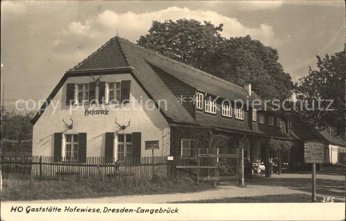 Langebrueck HO Gaststaette Hofewiese