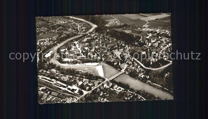 Landsberg Lech Die Lech Schleife Fliegeraufnahme