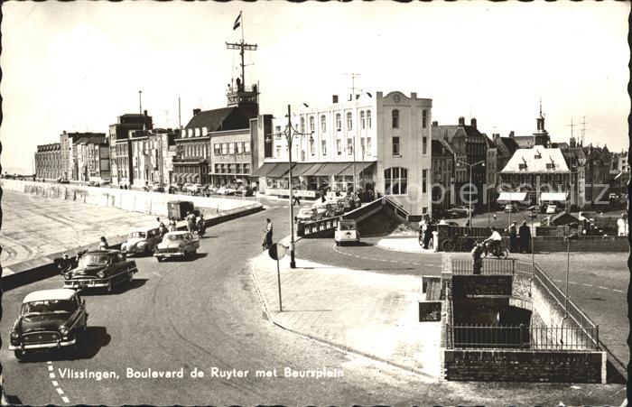 Vlissingen Boulevard de Ruyter met Beursplein