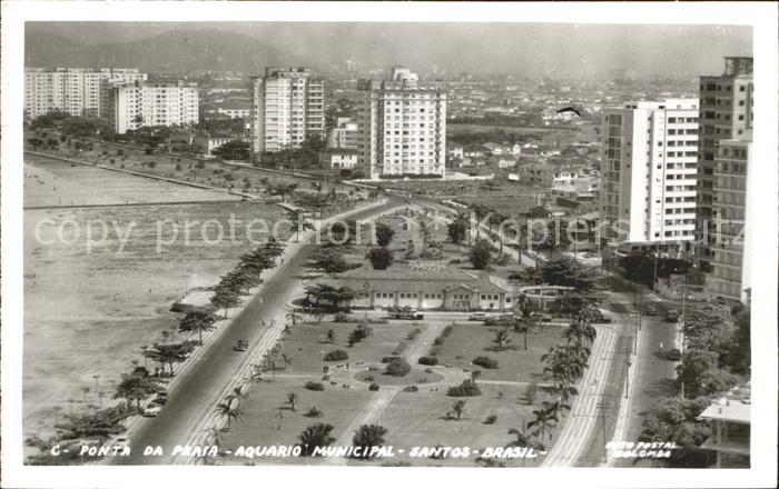 Santos Brazil Ponta da Praia Aquario Municipal