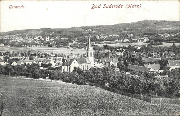 Bad Suderode mit Gernrode Panorama