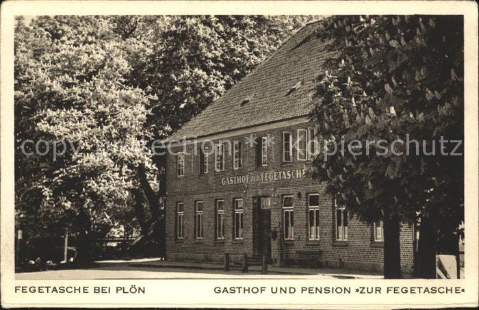 Ploen See Gasthof Pension Zur Fegetasche