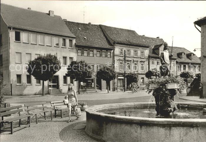 Koelleda Wipertusbrunnen am Markt