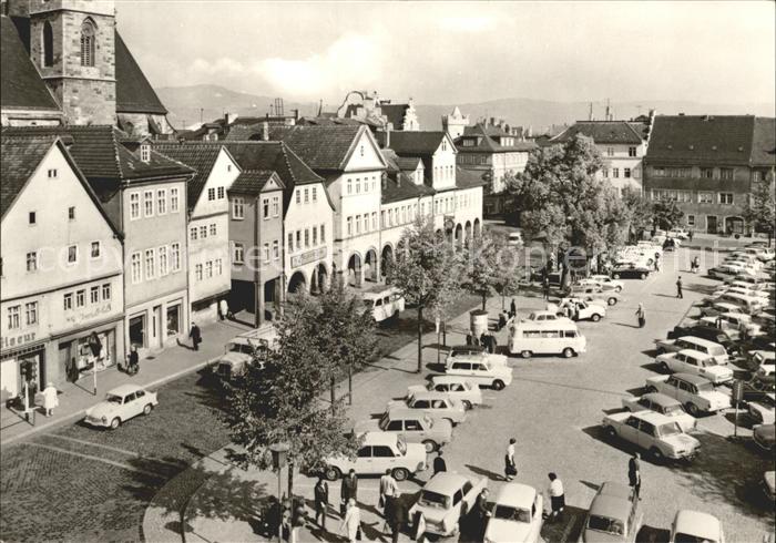 Saalfeld Saale Marktplatz