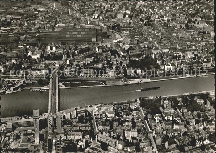 Frankfurt Main Fliegeraufnahme