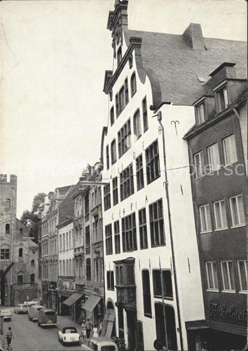 Koeln Rhein Haus Balchem Historisches Gasthaus aus dem 17ten Jhdt