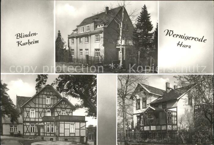 Wernigerode Harz Blindenkurheim Details