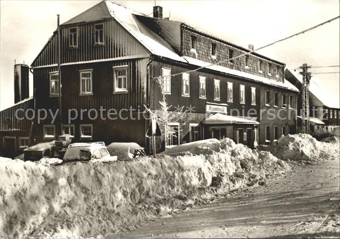 Neuhausen Erzgebirge Betriebsferienheim VEBPentacon Dresden Kammbaude