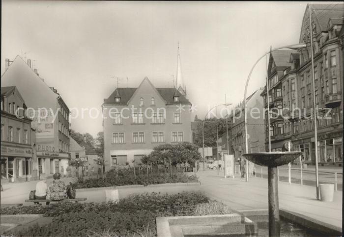 Aue Erzgebirge Altmarkt Brunnen