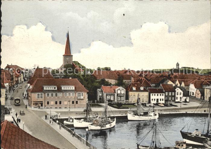 Neustadt Holstein Hafenpartie Kirche