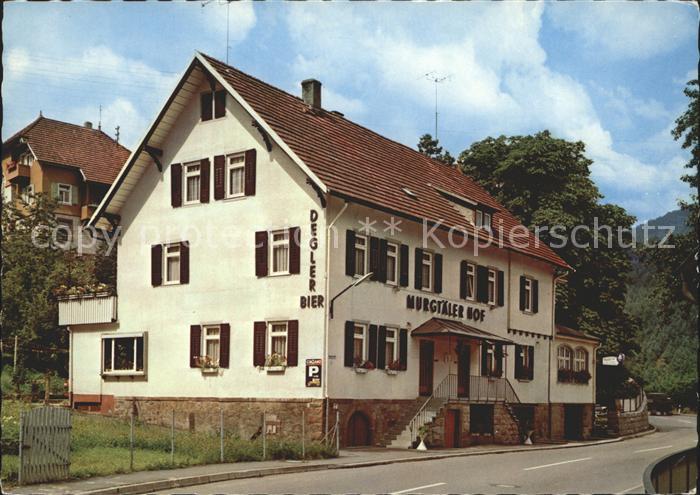 Langenbrand Forbach Gasthaus Pension Murgtaeler Hof