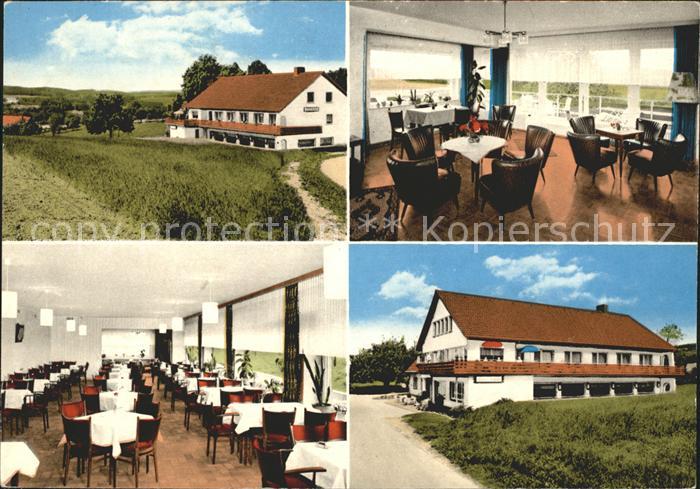 Bad Iburg Hotel Pension Zum Urberg Speisesaal Gastraum