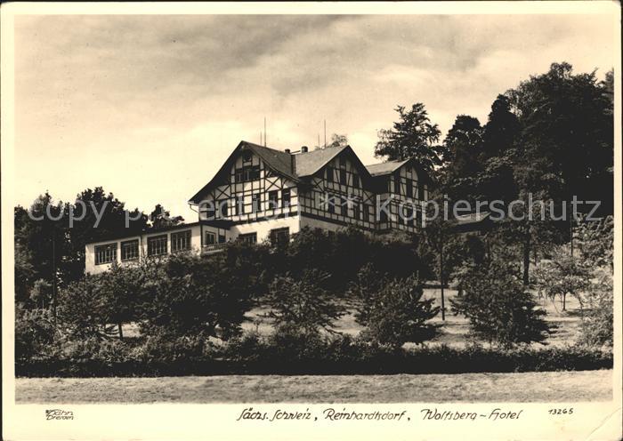 Reinhardtsdorf-Schoena Wolfsberg Hotel