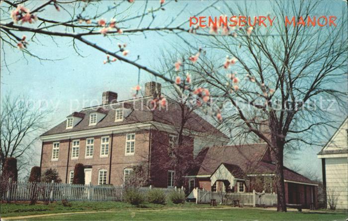 Philadelphia Pennsylvania Pennsbury Manor Home of William Penn