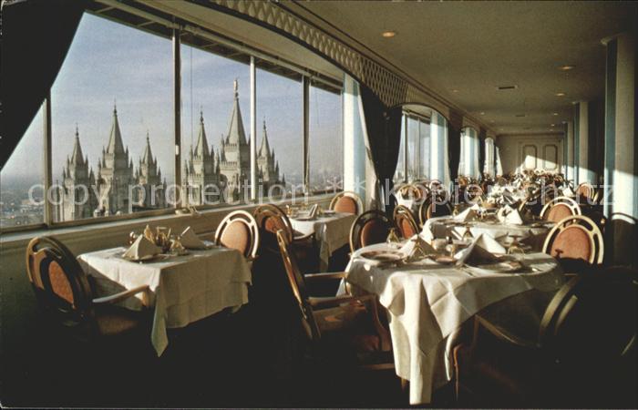 Salt Lake City Hotel Utah Sky Room Dining Room