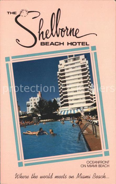 Miami Beach Shelborne Beach Hotel Swimming Pool