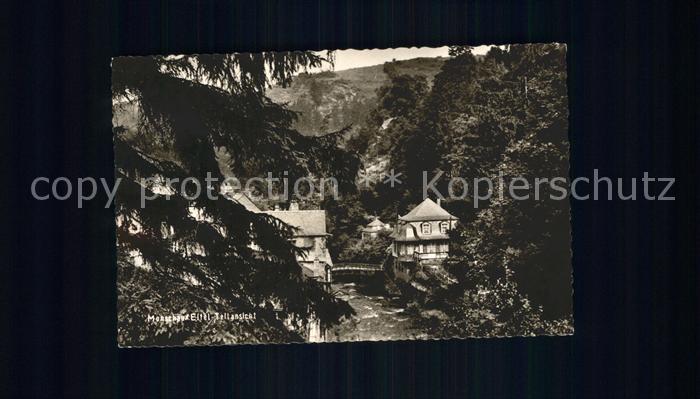 Monschau Montjoie NRW Teilansicht