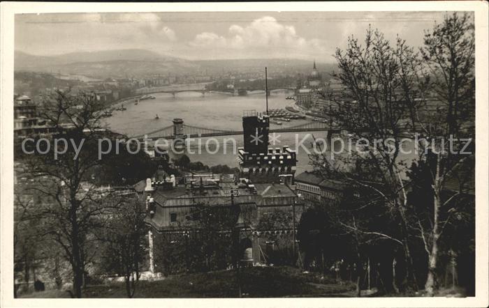 Budapest Dunai latkep Donauansicht