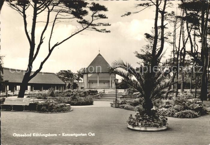 Kuehlungsborn Ostseebad Konzertgarten Ost