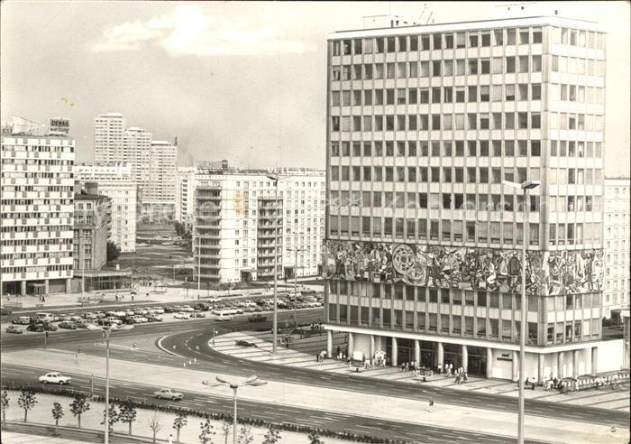 BERLIN  CITY Haus des Lehrers Leninplatz Hauptstadt der DDR
