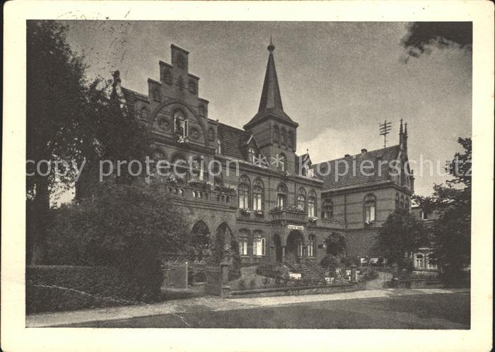 Bad Oeynhausen Kuranstalt Weidner