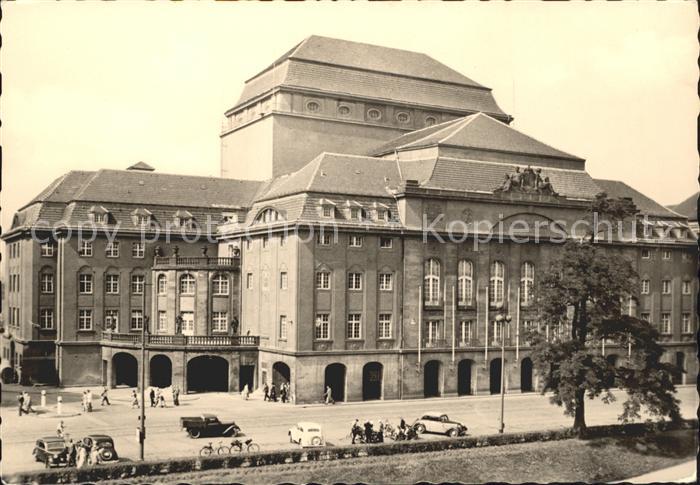 DRESDEN Elbe Grosses Haus Schauspielhaus