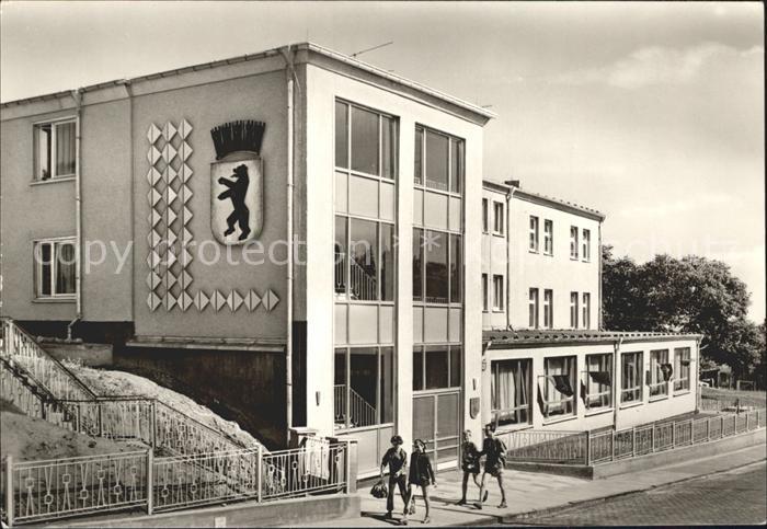 Goehren Ruegen Erholungsheim Berliner Baer