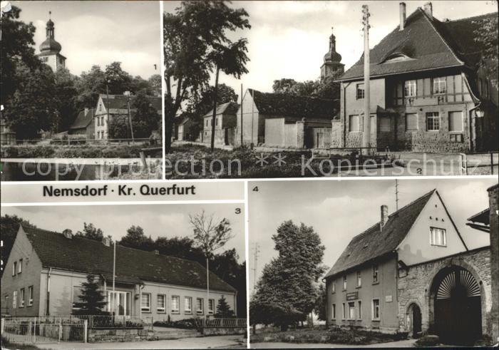 Nemsdorf-Goehrendorf Kirche Kulturhaus Kindergarten Gemeindeschwesternstation