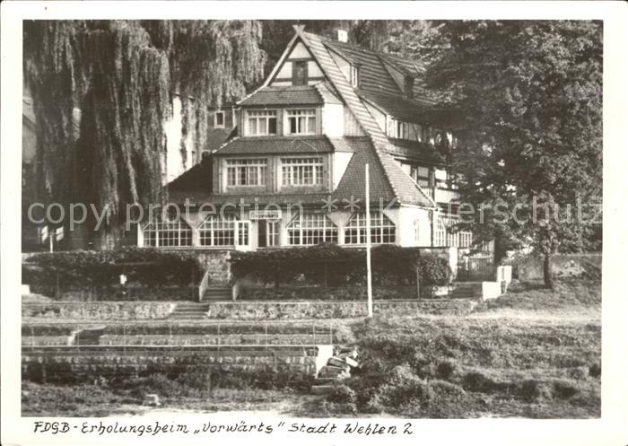 Wehlen Sachsen FDGB Erholungsheim Vorwaerts