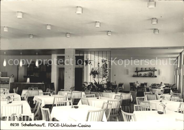 Schellerhau FDGB Urlauber Casino Gaststaette Handabzug