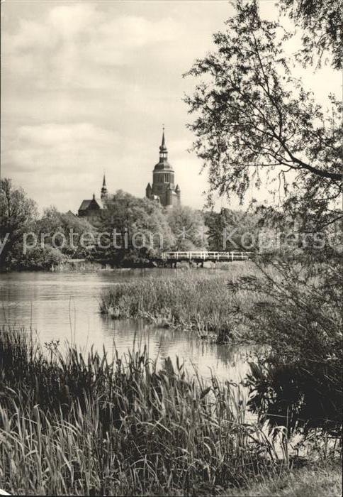 Stralsund Mecklenburg Vorpommern Partie am Knieperteich