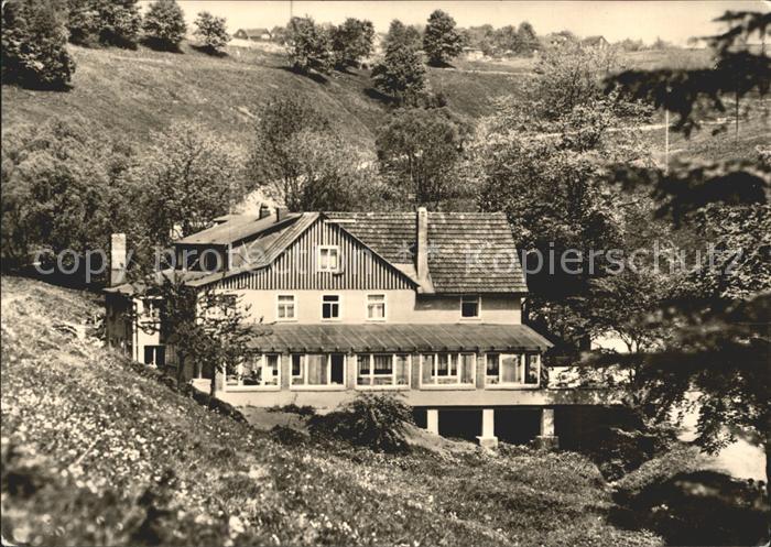 Frauenwald Thueringen Gaststaette Fraubachmuehle Luftkurort