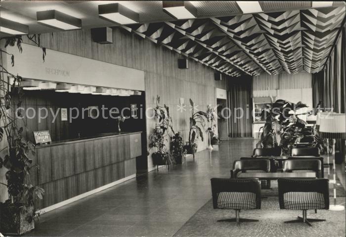 Neubrandenburg Empfangshalle Hotel Vier Tore