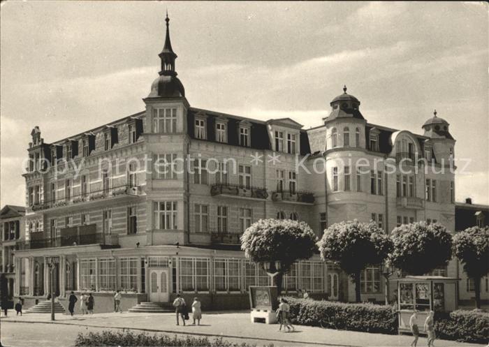 Zinnowitz Ostseebad Usedom FDGB Erholungsheim Glueckauf