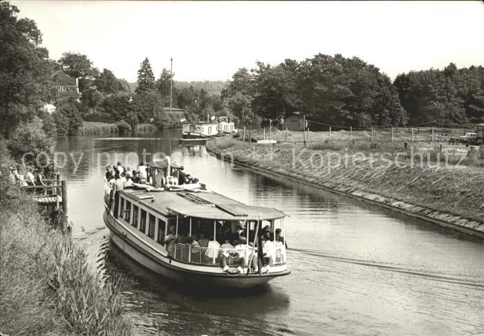 Lenz Malchow Anlegestelle der Weissen Flotte Petersdorfer Kanal