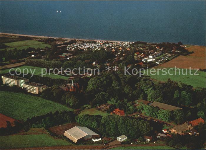 Schoenhagen Brodersby Ostseebad Fliegeraufnahme