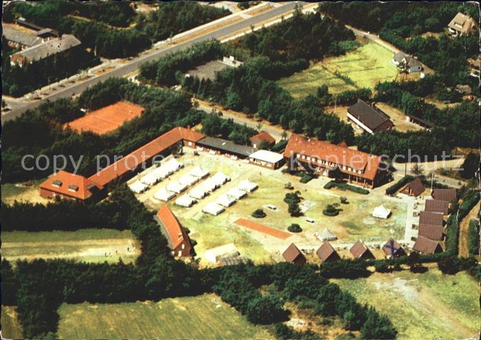 St Peter-Ording Freizeitheim Erholungsheim des Landkreises Giessen Fliegeraufnah