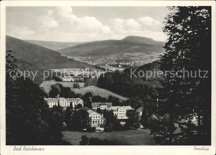 Bad Brueckenau Fernblick Panorama Serie Malerische Motive