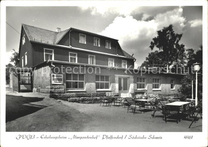 Pfaffendorf Koenigstein FDGB Erholungsheim Margaretenhof