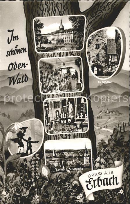 Erbach Odenwald Schloss Schloss Stadtkirche