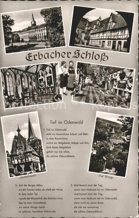 Erbach Odenwald Bad Koenig Michelstadt Schloss