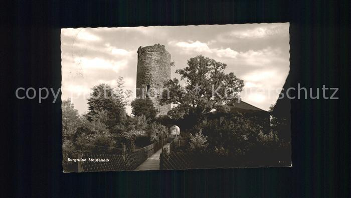 Salach Burgruine Staufeneck