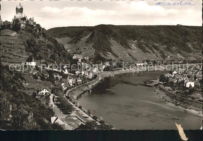 Cochem Mosel Fliegeraufnahme