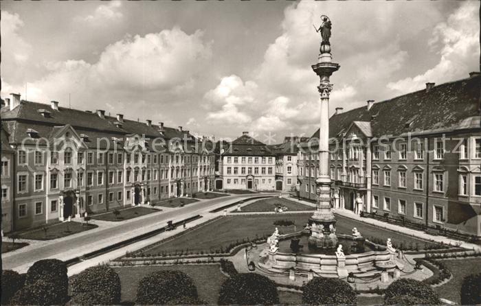 Eichstaett Oberbayern Residenzplatz Mariensaeule