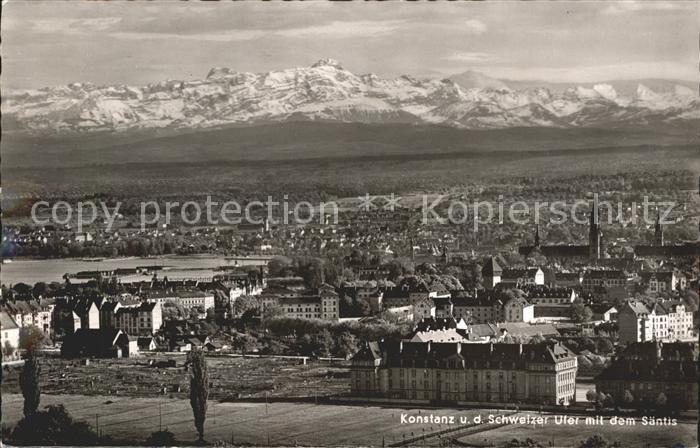 Konstanz Bodensee Schweizer Ufer Saentis