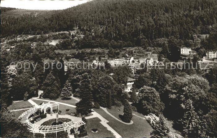 Wildbad Schwarzwald Fliegeraufnahme