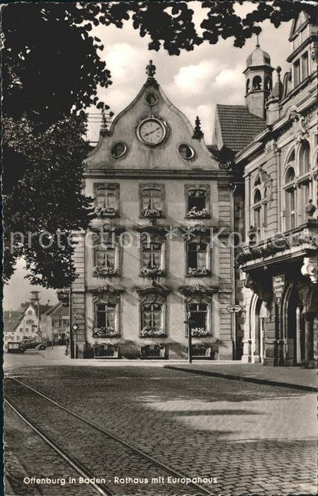 Offenburg Rathaus mit Europahaus