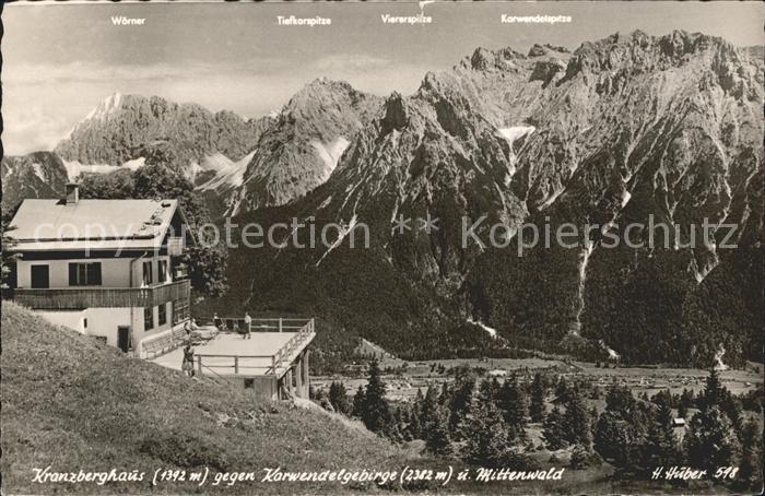 Mittenwald Bayern Kranzberghaus