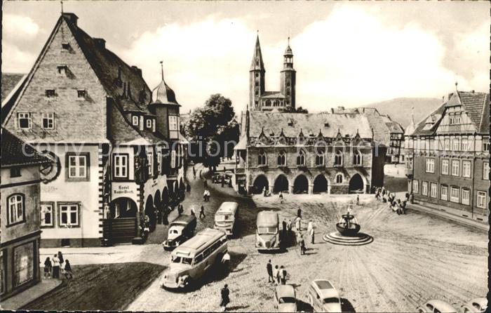 GOSLAR Harz Niedersachsen Marktplatz