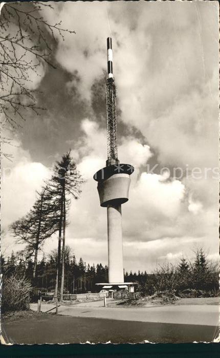 Heidelberg Neckar Fernsehturm auf dem Koenigstuhl